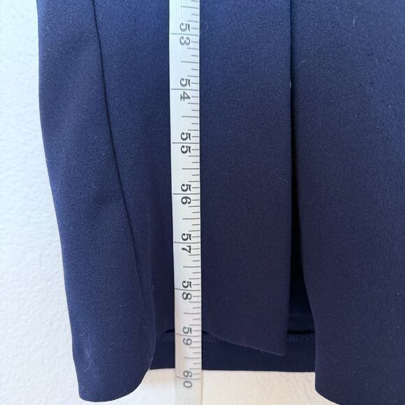 NWT JS Collections Women's Laney Soutache Yoke Gown in Navy Size 6 - Picture 13 of 16